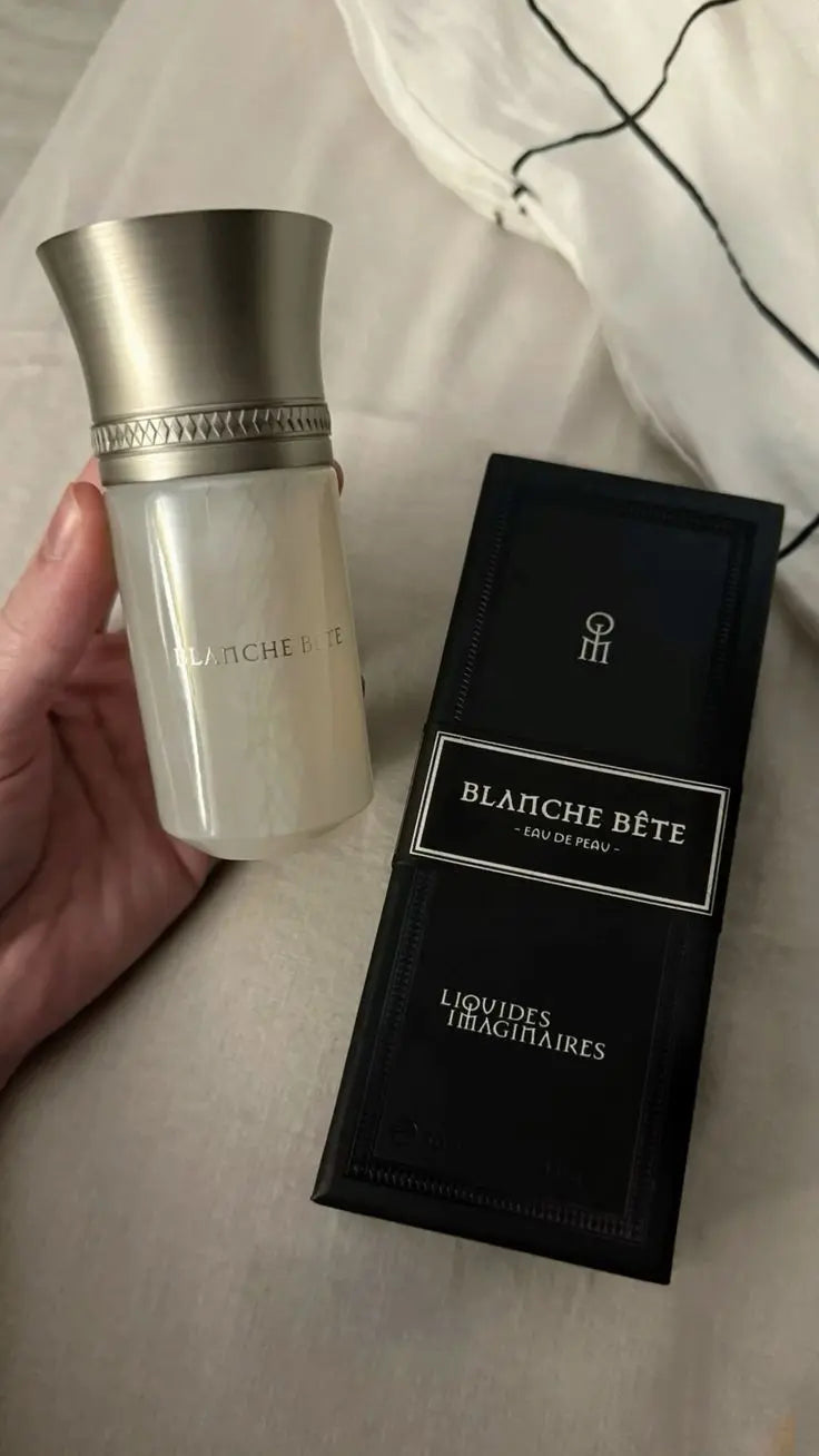 Blanche Bête – Liquides Imaginaires | Parfum de niche lacté et sensuel Maison Reha
